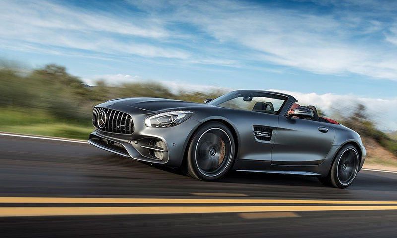 2018 Mercedes-AMG GT C Roadster.