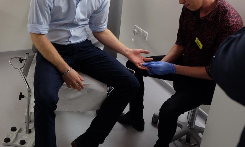 Prince Harry has tested for HIV on an internet live stream to raise awareness about the disease.
