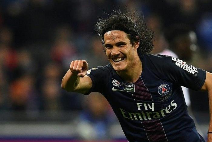 Edinson Cavani is PSG's top scorer with 44 goals this season