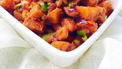 Peppered yam and plantain (dooneyskitchen.com)