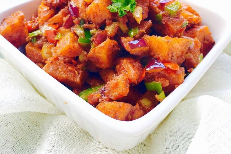 Peppered yam and plantain (dooneyskitchen.com)