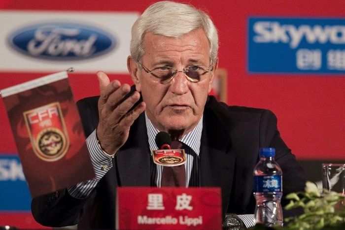 China manager Marcello Lippi received a reality check on taking his team to the World Cup