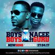 Nacee and Guru on "Boys Boys" cover artwork