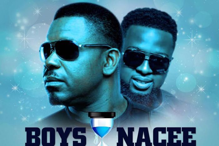 Nacee and Guru on "Boys Boys" cover artwork