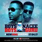 Nacee and Guru on "Boys Boys" cover artwork
