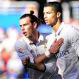 Real Madrid's Cristiano Ronaldo (right) is congratulated by Gareth Bale during a 2016 league match against Deportivo Alaves