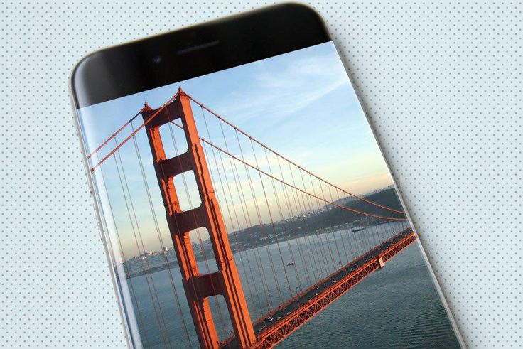 iPhone 10 curve illustration