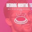 wedding hashtag website