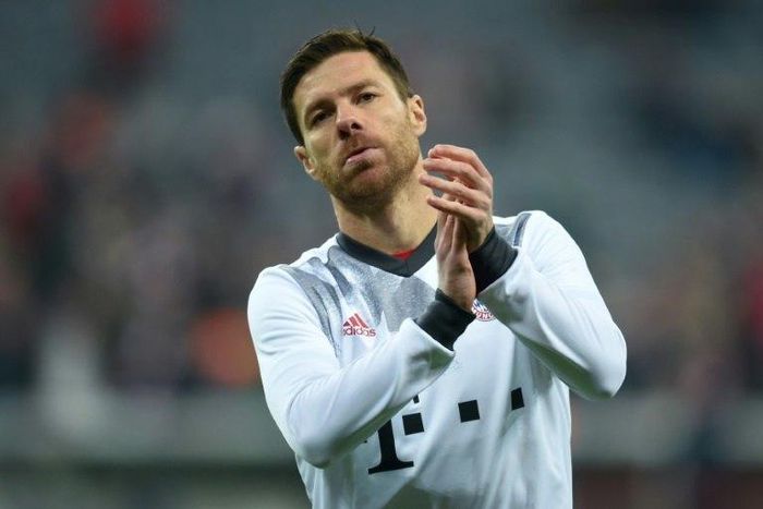 Xabi Alonso was hurt in a training tackle by Javi Martinez