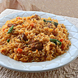 Ghanaian jollof without tomatoes
