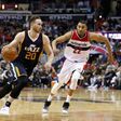 Gordon Hayward scores 30 points as the Utah Jazz beat the Washington Wizards 102-92