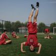 Pyongyang International Football School opened in 2013 and the coach insists the sky's the limit