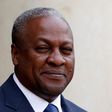 Ghana's President John Dramani Mahama arrives for a meeting with France's President at the Elysee Palace in Paris, France May 28, 2013.