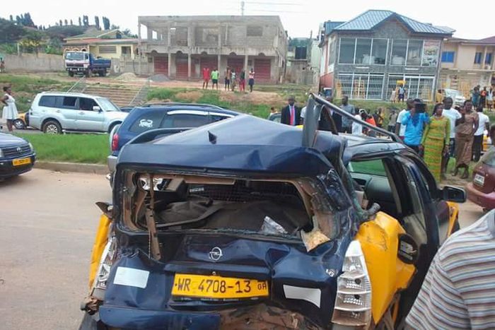 Two children feared dead in the accident