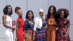 Regina, Efya, Nana Ama Mcbrown, Samira Bawumia, Yvonne Nelson and Becca