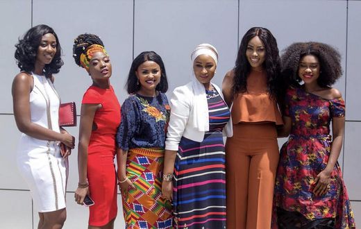 Regina, Efya, Nana Ama Mcbrown, Samira Bawumia, Yvonne Nelson and Becca