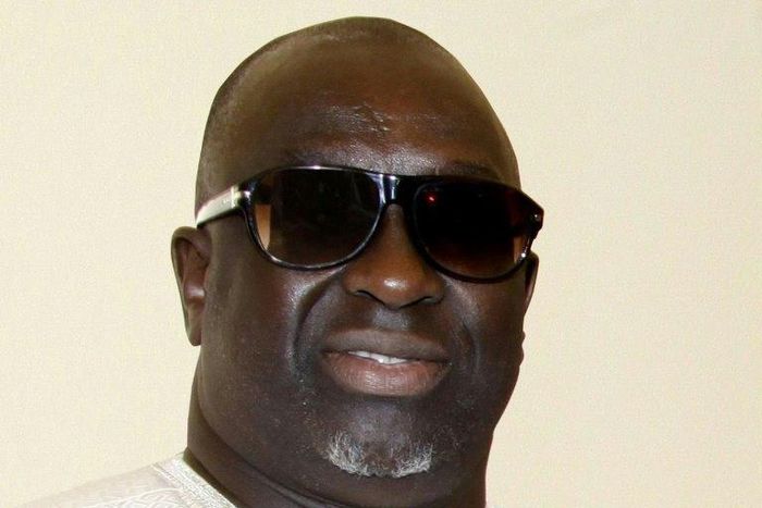 Lamine Diack's son Papa Massata Diack pictured in Dakar on February 8, 2015