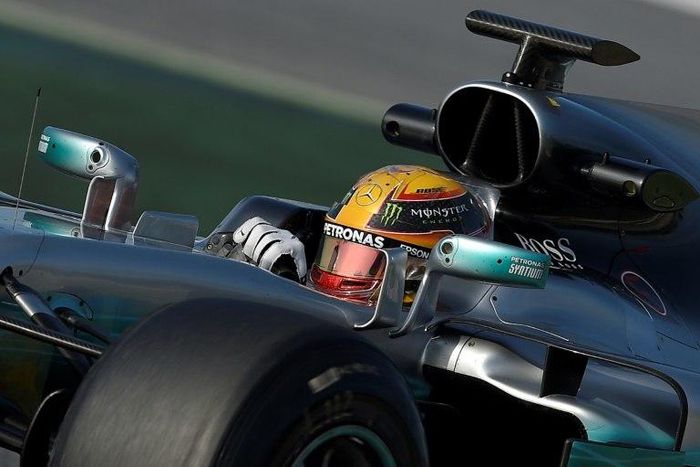 Mercedes AMG Petronas F1 Team's British driver Lewis Hamilton believes he can take inspiration from Barcelona ahead of the season opening Grand Prix in Melbourne