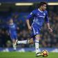 Chelsea's Brazilian-born Spanish striker Diego Costa runs in on goal but is offside during the English Premier League football match between Chelsea and Hull City at Stamford Bridge in London on January 22, 2017