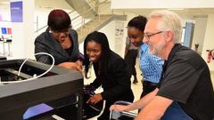 The previous GE Lagos Garage proved to be popular among students and those interested in engineering.