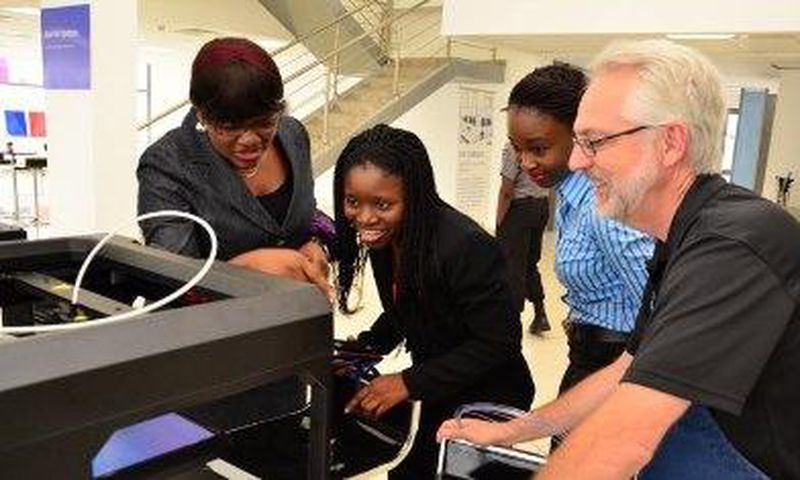 The previous GE Lagos Garage proved to be popular among students and those interested in engineering.