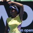 Venus Williams of the US celebrates after defeating Switzerland's Stefanie Voegele in their Australian Open second round match, in Melbourne, on January 18, 2017