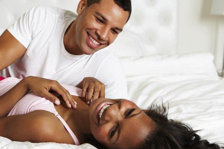 Black couple in love