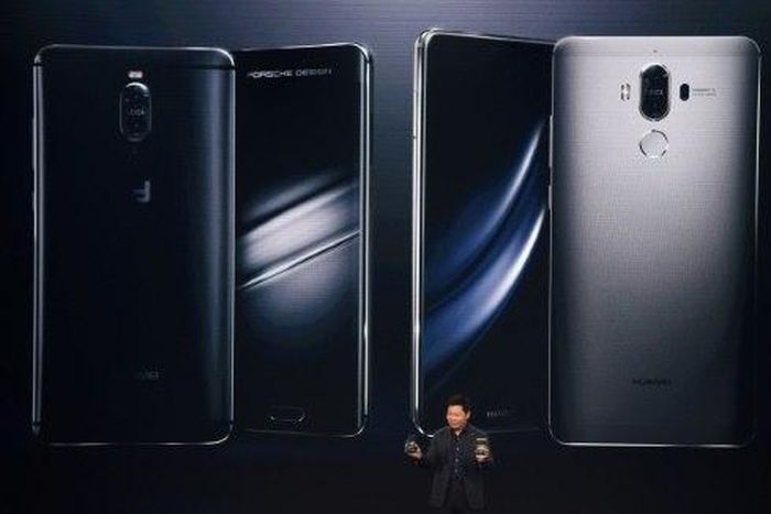 Richard Yu, CEO of Huawei Consumer Business Group, presents the new Huawei Mate 9 high-end-phablet in Munich, in November, 2016