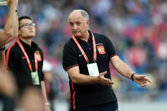 Luiz Felipe Scolari says he hopes to see out his contract with Guangzhou Evergrande, which has another year to run
