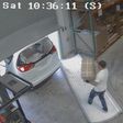 The incidents were captured on surveillance video