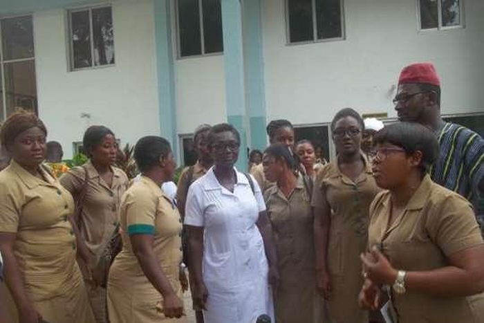 Community health nurses on strike