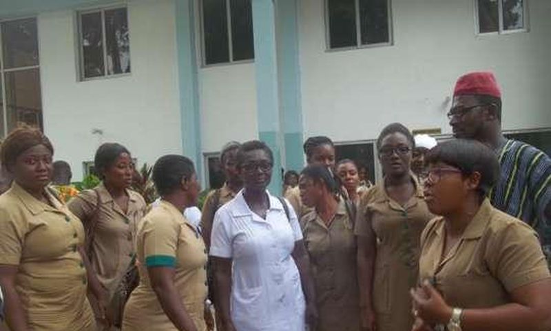 Community health nurses on strike