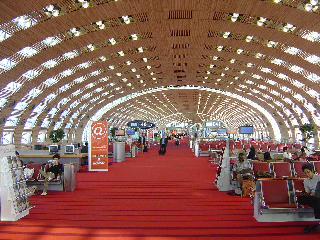 Paris Charles de Gaulle Airport . Photo credit: franceguide.info