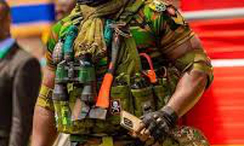 A military personnel