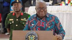President Akufo-Addo’s final State of the Nation Address interrupted by bodyguard’s collapse