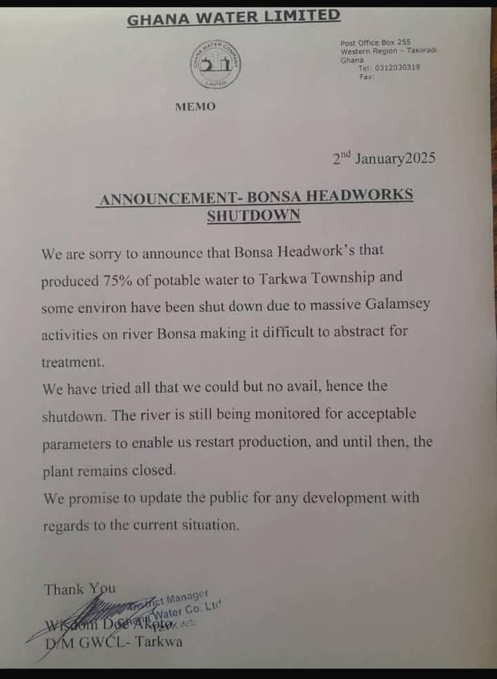 GWL statement