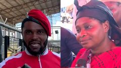 Wife of killed Kotoko fan emotionally speaks after stabbing incident (Video) 