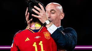 Female footballer was angry, cried in team bus after infamous World Cup kiss - Court hears