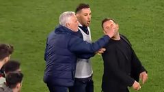 Mourinho warned by Fenerbache after pinching nose of Galatasaray coach