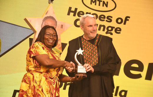 Dr Angela Dwamena-Aboagye Named Overall Winner of MTN Heroes of Change 2025