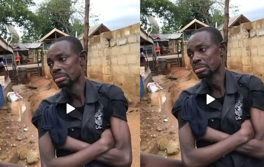 Man arrested after viral footage shows him drunk in police uniform begging for 'wee'