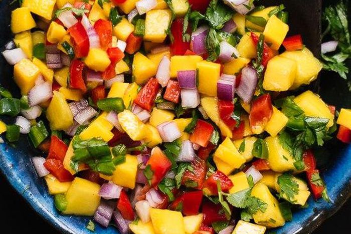 Spicy mango salsa