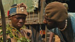 Abraham Attah (left) and Idris Elba in 'Beasts of No Nation'