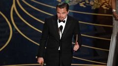 Leonardo DiCaprio finally won his first ever Oscar taking home the "Best Actor in a Leading Role" award