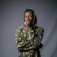 Shatta Wale in a Camouflage