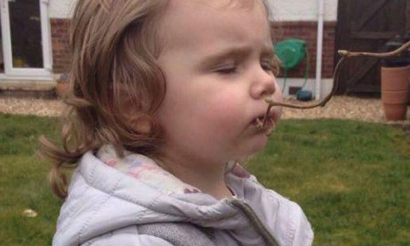 Toddler with rare condition eats paint, carpet, washing powder, stones and ants