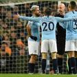 Manchester City are four points behind leaders Liverpool in the Premier League after beating their title rivals 2-1