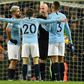 Manchester City are four points behind leaders Liverpool in the Premier League after beating their title rivals 2-1