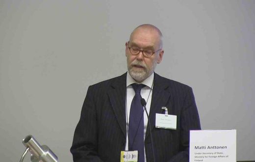 File Photo: Matti Anttonen, the Under–Secretary of State at the Ministry of Foreign Affairs.