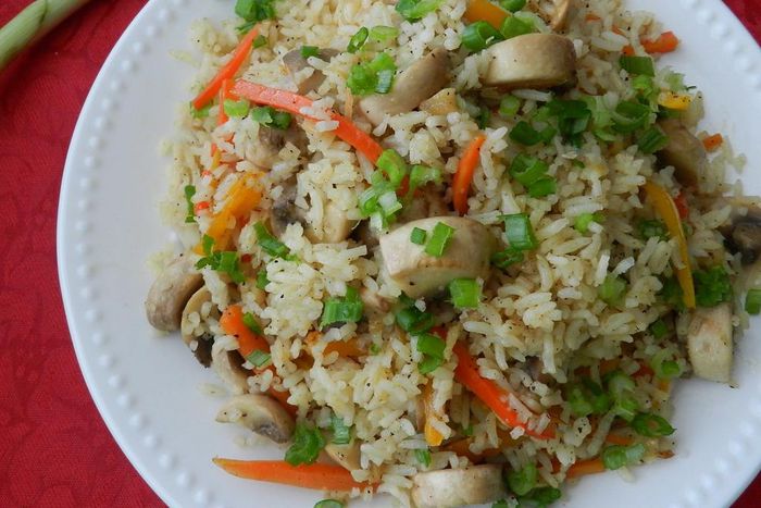 Mushroom fried rice